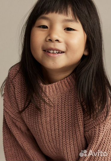 Новый Свитер кофта на девочку hm 98/104