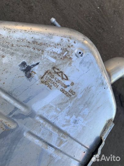 Задняя часть глушителя Jetour X90 Plus