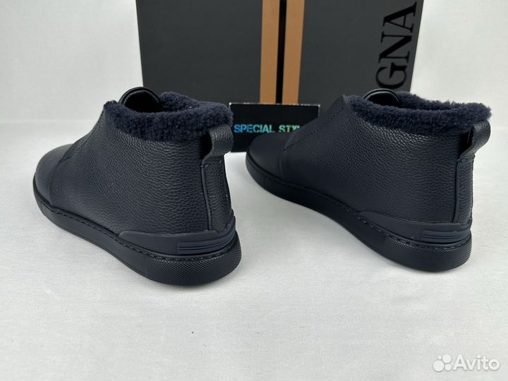 Кеды мужские зимние Zegna