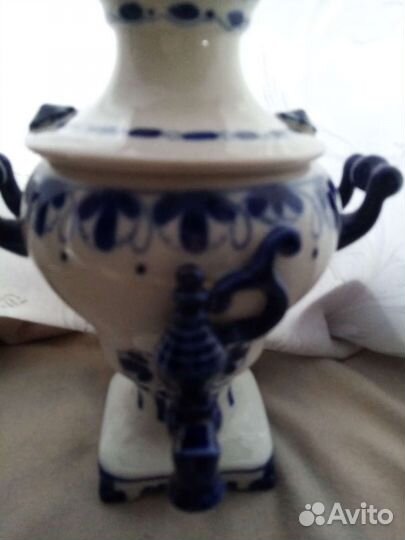 Самовар сувенирный, фарфор