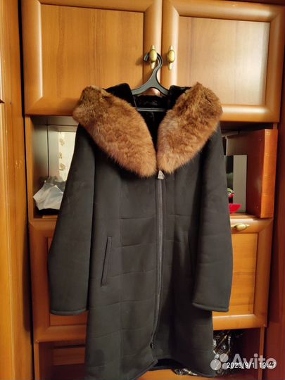 Дубленка натуральная новая 44 46