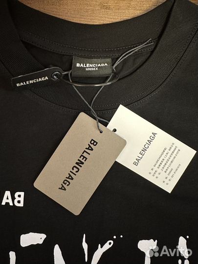 Футболка Balenciaga 100% хлопок