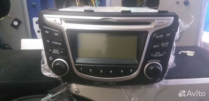 Магнитола Хёндай Солярис pa710rb штатная