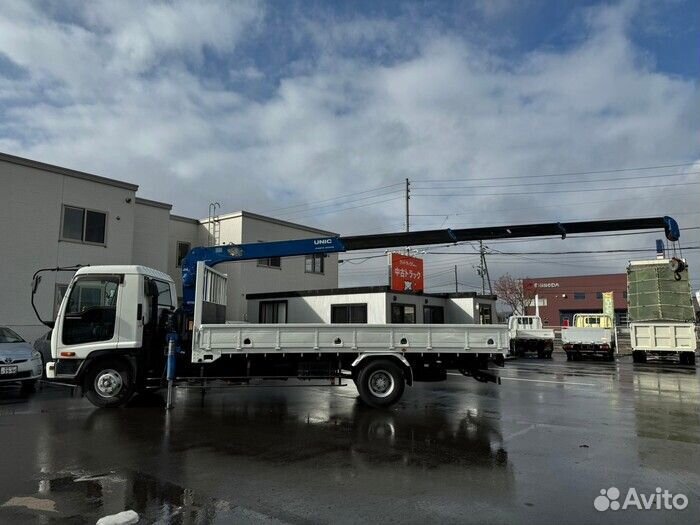 Бортовой грузовик Isuzu Forward (F-Series) с КМУ Tadano, 2006