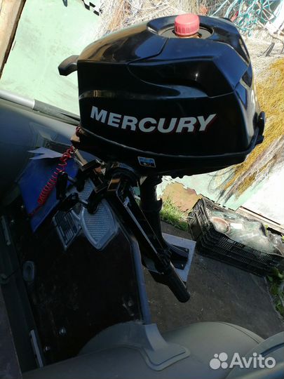 Надувная лодка с мотором бу