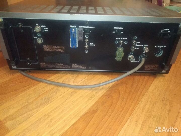 Видеомагнитофон профессиональный panasonic ag-6100