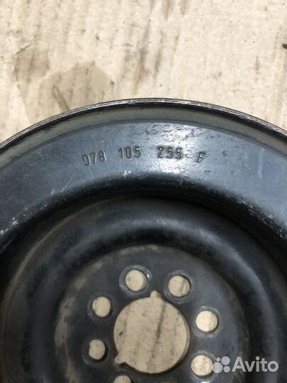 Audi A4 B5/Audi A6 C4 Шкив коленвала 078105255F
