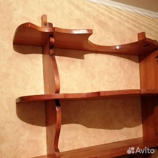 Полка натуральное дерево, ручная работа