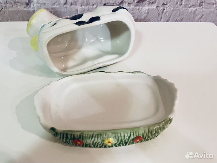 Масленка, солонка, перечница. Керамика