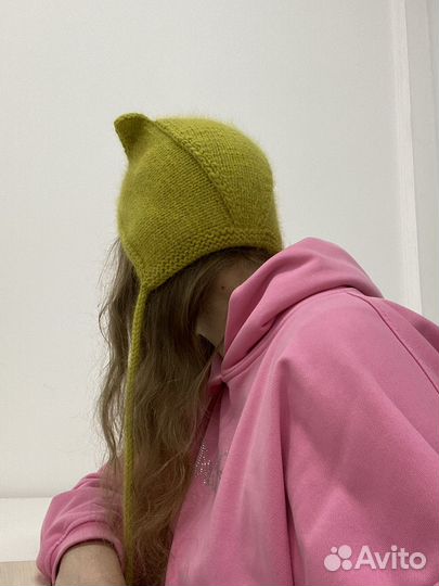 Чепчик с ушками