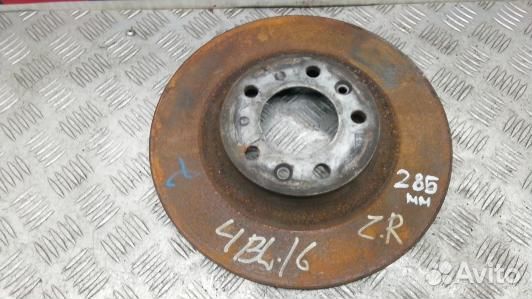 Диск тормозной задний peugeot 407 (4BL16LR02)