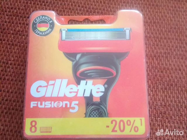 В72. Gillette Fusion 5 8шт