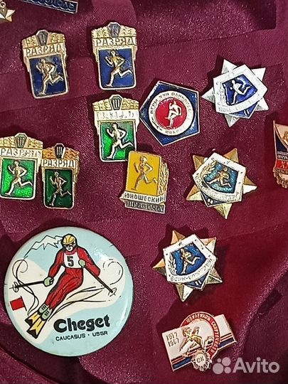 Набор значков СССР