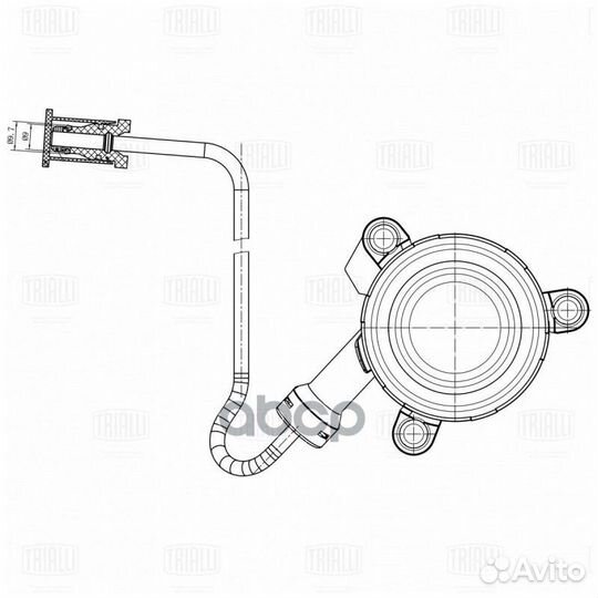 Подшипник выжим.chevrolet cobalt 1.5 13- CT 051