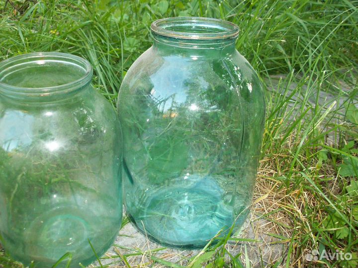 Банки стеклянные от
