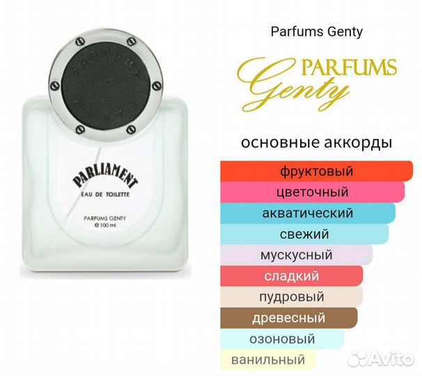 Туалетная вода Parliament 100мл
