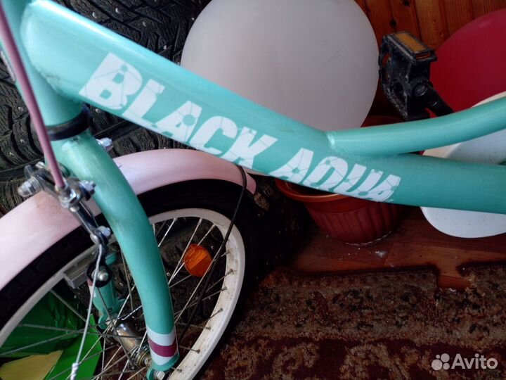 Велосипед black aqua 18