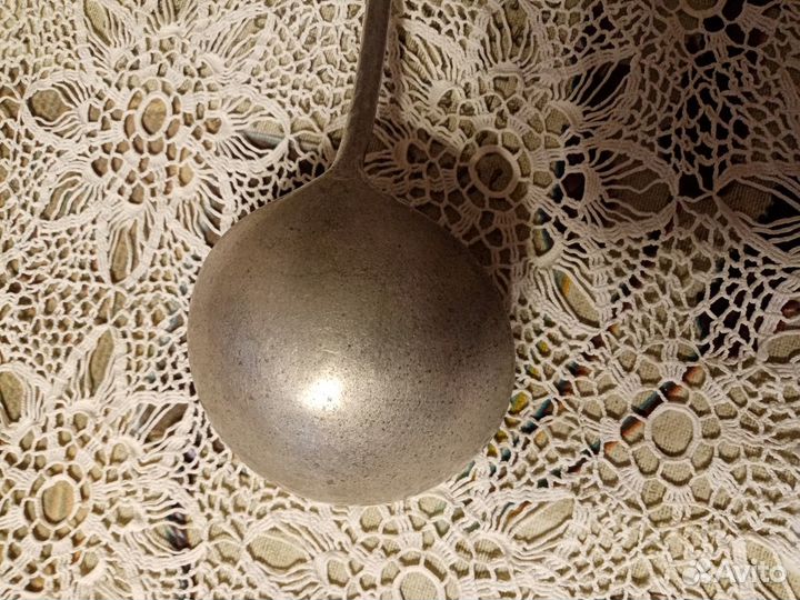 Половник, черпак оловянный