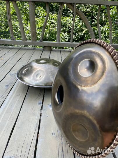 Ханг с чехлом C Pygmy + 2 доп ноты - нерж сталь