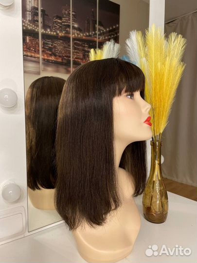 Накладка из натуральных волос