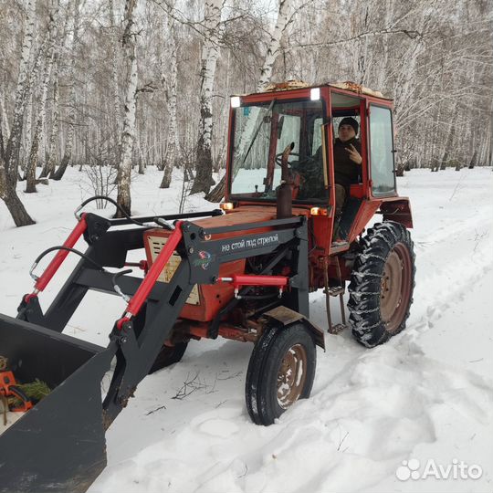 Трактор ВТЗ Т-25 с КУН, 1989