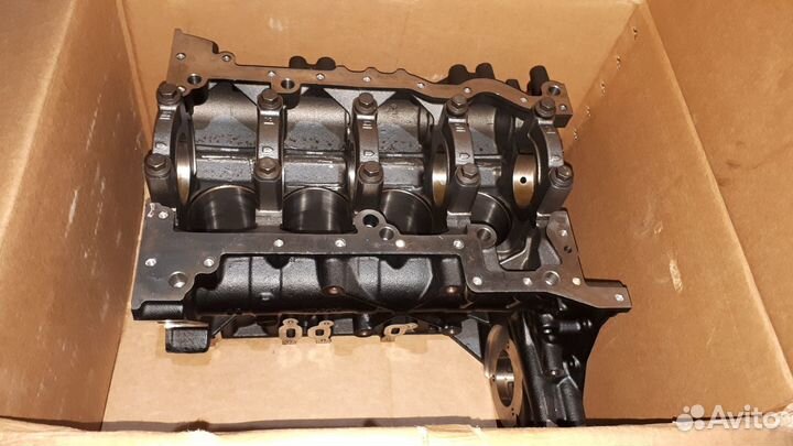 Блок цилиндров в сборе Транзит 2,4 01-06