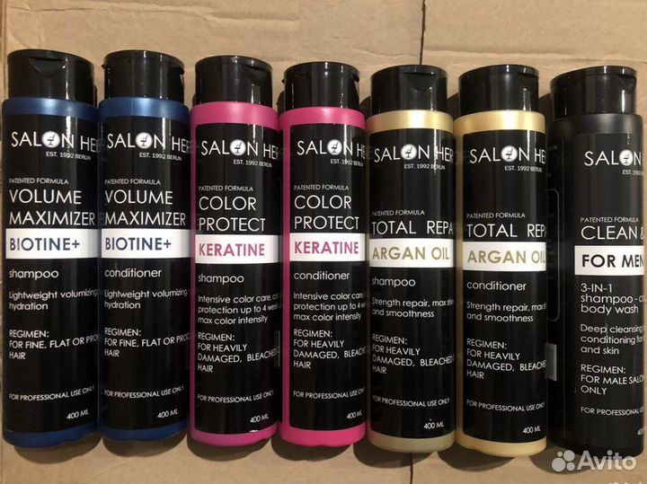 Шампунь Кондиционер Salon Hero, 400 мл