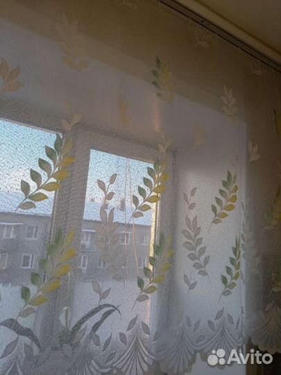 Тюль на кухню новая
