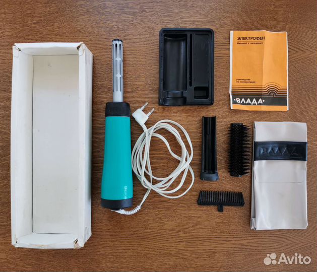 Электрофен бытовой с насадками Влада