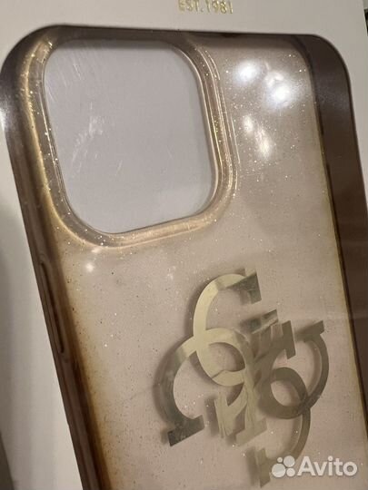 Guess чехол на iPhone 13 Pro Max Силиконовый б/у