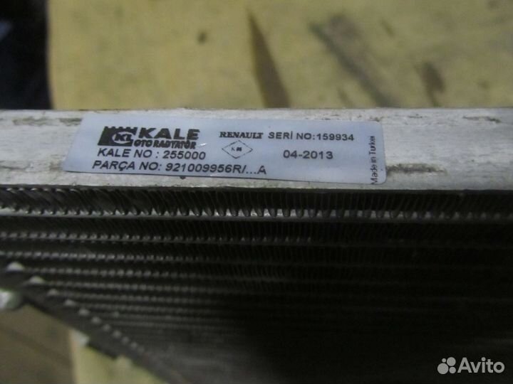921009956R Радиатор кондиционера fluence / megan 3