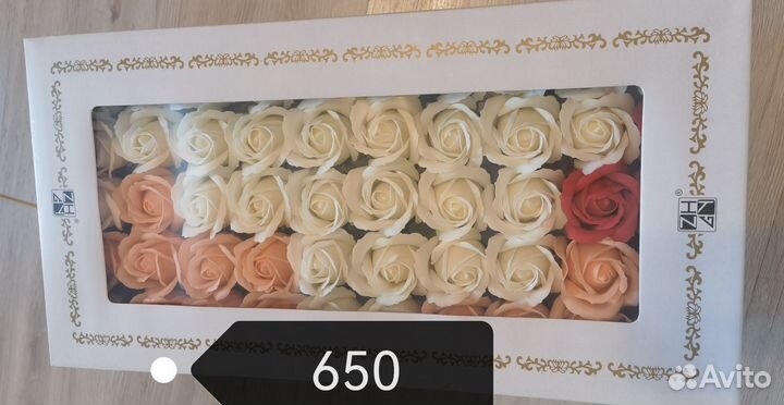 Мыльные розы 50 шт