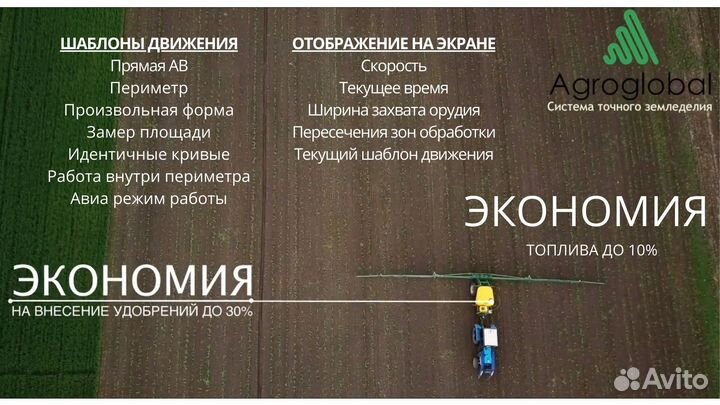 Агронавигатор Агроглобал курсоуказатель Agroglobal