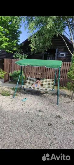 Садовые качели новые
