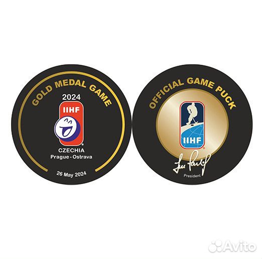Шайба чм 2024 gold medal game 2-ст