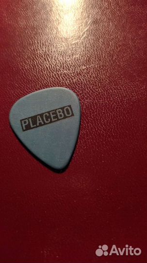 Медиатор Placebo с концерта