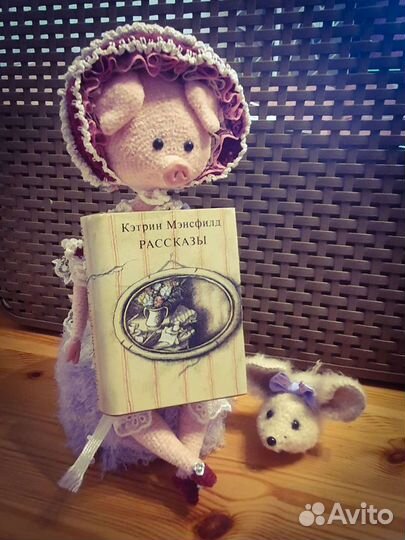 Книга в миниатюре Кэтрин Мэнсфилд Рассказы 1988г