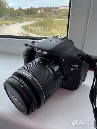 Продам фотоаппарат canon eos 600d kit