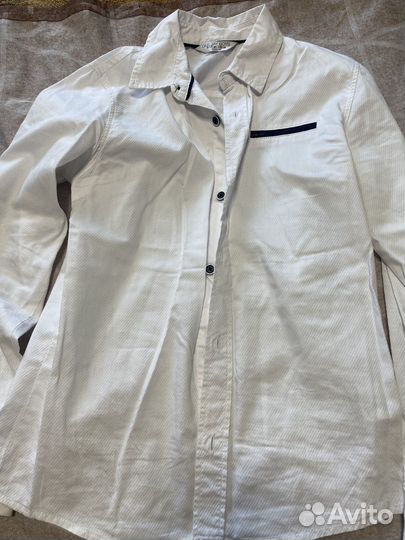 Школьные рубашки для мальчиков 140