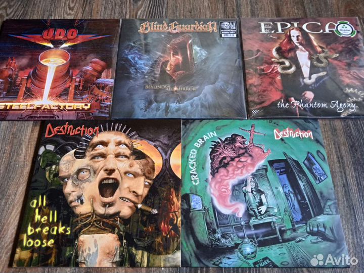 Lp UDO / Blind Guardian / Epica / Destruction