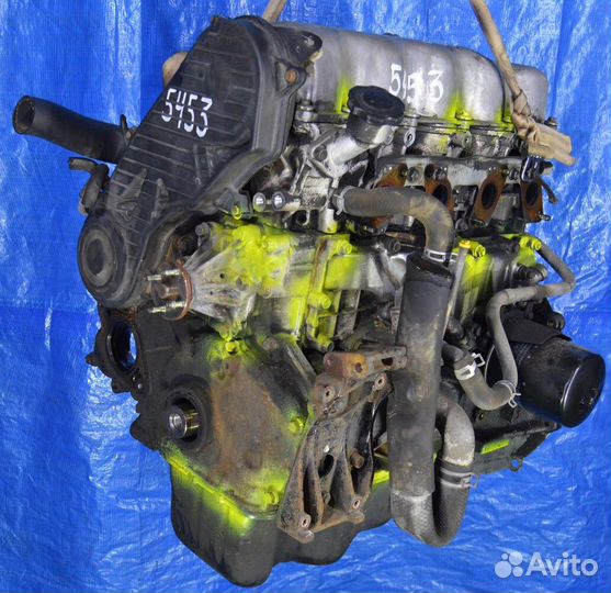 Двигатель Mazda WL 2.5л, sohc, M/P, Atmo, Euro2/3