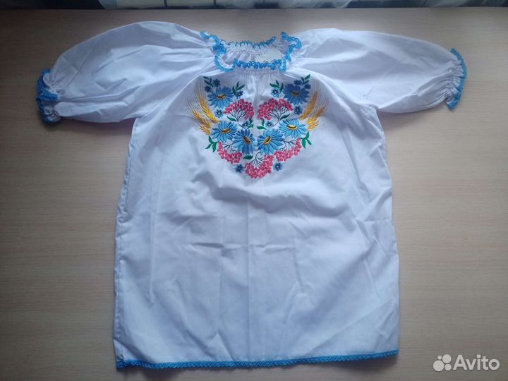 Сорочка с вышивкой рост 128, 134