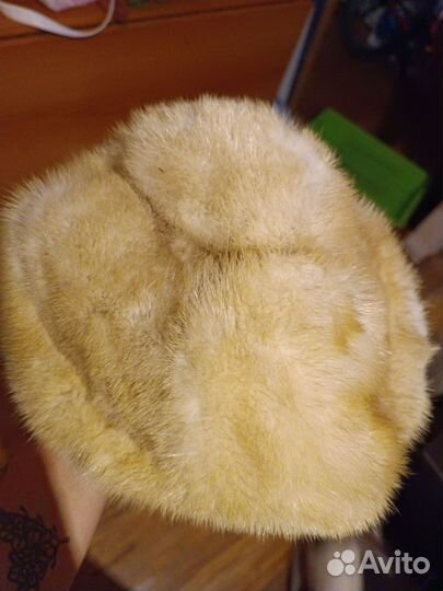 Шапка натуральный мех женская