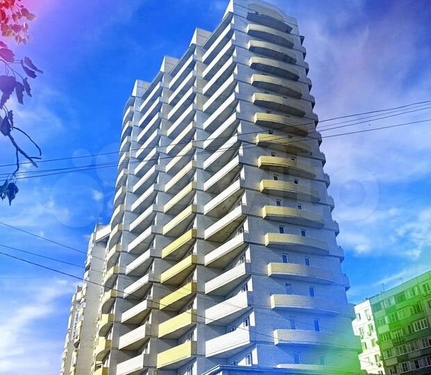 1-к. квартира, 43,3 м², 4/17 эт.