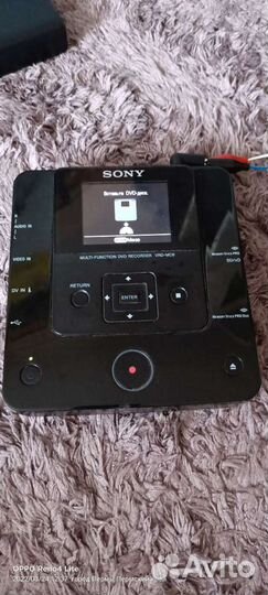 DVD рекордер sony VRD-MC6 оцифровка видео на диск