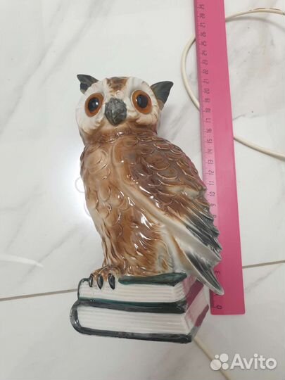 Светильник фарфор сова филин Германия