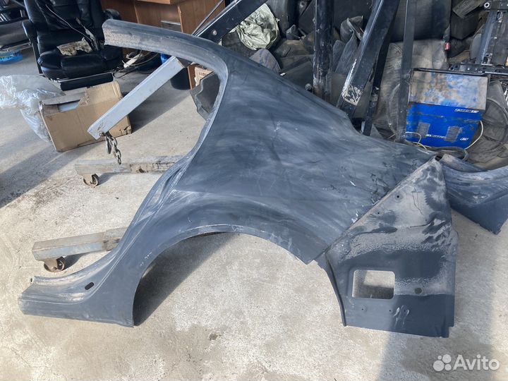 Renault megane 2 заднее левое крыло