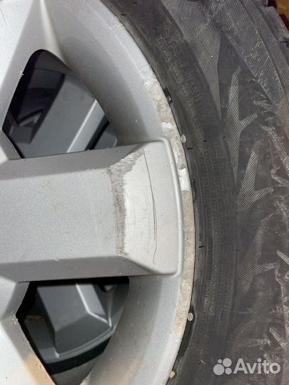 Диски, резина зимняя тойота корола 150