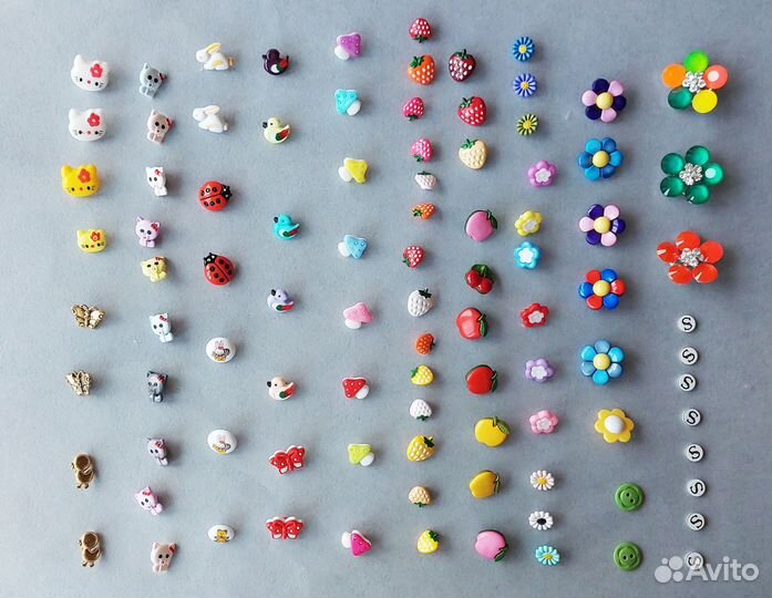 Пакет детских пуговиц 95 штук для творчества