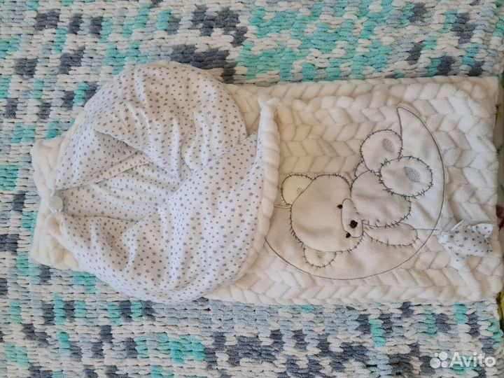 Детское одеяло на выписку